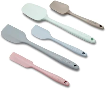 Cuisinart High Heat Resistant Silicone Spatulas, CTG-00-5SP