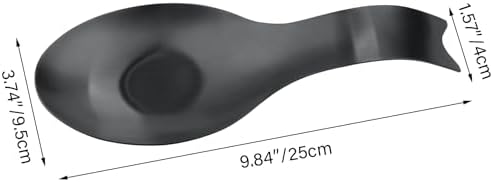 VanlonPro Stainless Steel Spoon Rest, Spatula Ladle Holder, Stainless Steel