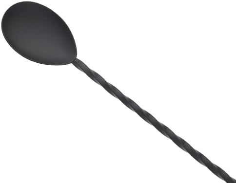 Barfly Muddle Bar Spoon, Muddler 11 13/16", Matte Black