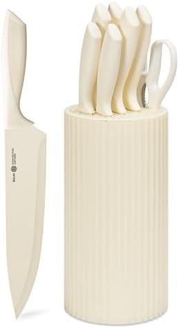Knife Set, 8-Piece Kitchen Knife Set