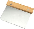 Cream Scraper, 5 Inch x 4.5 Inch Stainless Steel