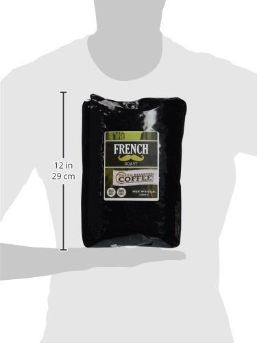 Fresh Roasted Coffee, French Roast, 5 lb (80 oz), Dark, Kosher, Whole Bean