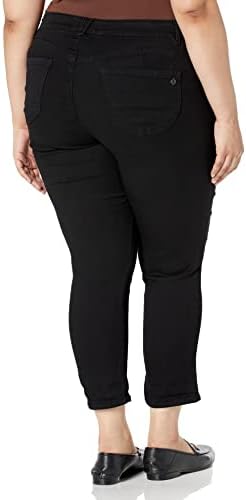 Democracy Women's Plus Size Ab Solution Crop