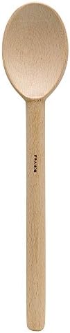 HIC Kitchen Deluxe Heavyweight French Beechwood Spoon, Made in France, 11.75