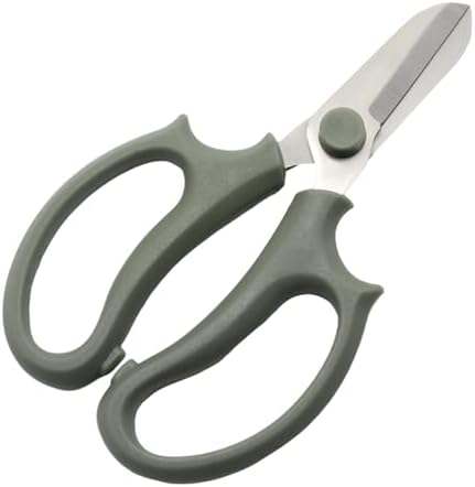 Flower Shears Green Floral Scissors Strong Flower Stem Cutter Pruning Shears