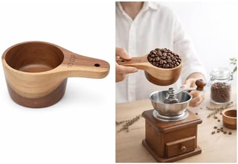 Wooden Measuring Cups and Spoons Set