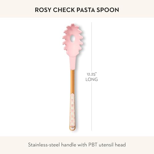 MACKENZIE-CHILDS Pasta Spoon, Stainless-Steel Slotted Spoon