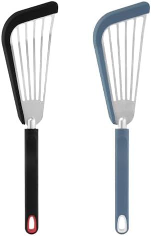 Fish Spatula Turner Set of 2, Thin Slotted Spatulas