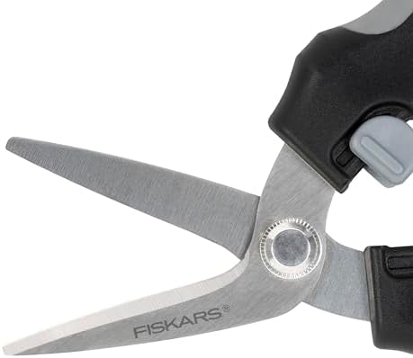 Fiskars Large Everyday Package Opener, Clamshell & Zip Tie Cutter