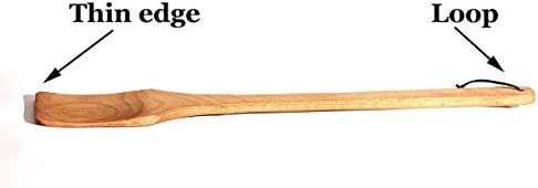 ECOSALL Large Wooden Spoon