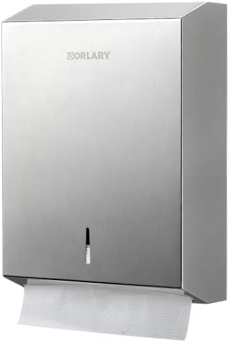 Gorlary Commercial Paper Towel Dispenser Wall Mount