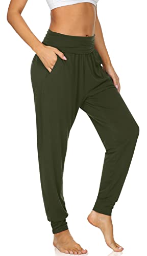 Women's Cozy Yoga Joggers Pants Loose Workout Sweatpants Comfy Lounge Pants with Pockets