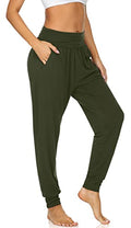 Women's Cozy Yoga Joggers Pants Loose Workout Sweatpants Comfy Lounge Pants with Pockets