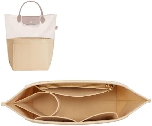 Purse Organizer Insert for Longchamp M, Felt Anti-Sag