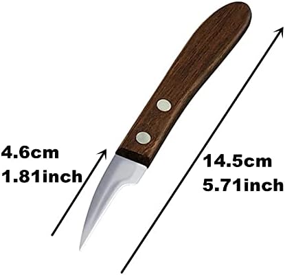 4 Pieces Kitchen Tool Vegetable DIY Carving Knives Professional Chef Knife