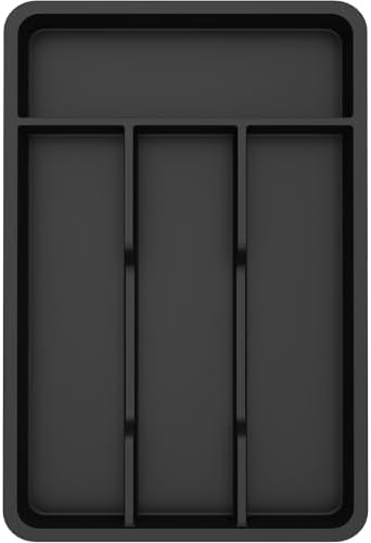 Lifewit Silverware Drawer Organizer Tray, Cutlery Storage