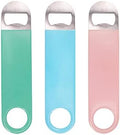 KTOJOY 3 Pack Heavy Duty Stainless Steel Flat Bottle Opener, Solid and Beer