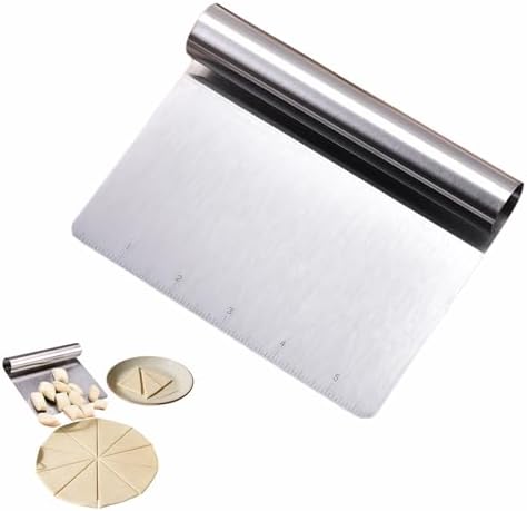 Stainless Steel Dough Scraper