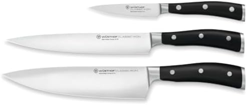 WÜSTHOF Classic IKON 3-Piece Chef's Knife Set