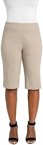 Briggs New York Women's Pull on Lace Up Hem Skimmer