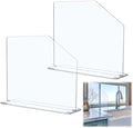 Vesici 2 Pcs Splash Guard for Sink, 4.5" Base