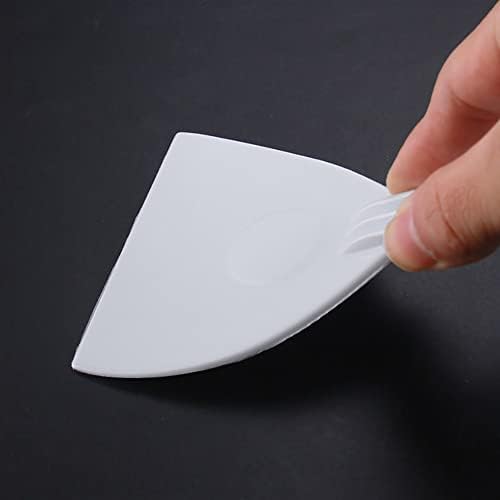 2 Pcs Plastic Handle Scrapers Cake Cream Spatula Dough Pastry Pizza Cutter