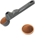 Gray Coffee Scoop with Slide Funnel