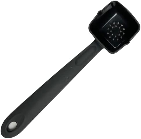Rite-Size 6 oz. Perforated Square Server Portion Utensil, Copolymer Plastic