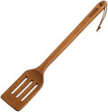 18 Inch Long Wooden Slotted Spoon