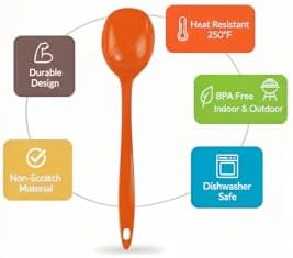 Reston Lloyd Cooking Spoon for Serving, Heat Resistant, BPA Free Melamine 11