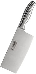Vegetable Cleaver Knife 6.8 Inch, Ultra Sharp Chinese Chef's Knives, Full-tang