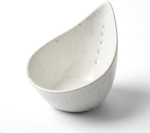 Herb Stripper Bowl, Ceramic Herb Stripper Tool