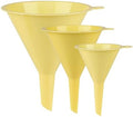 Plastic Kitchen Funnel Set of 3, Round Kitchen Funnels