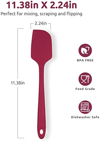 U-Taste Silicone Large Spatula, 600ºF High Temp Bowl Scraper
