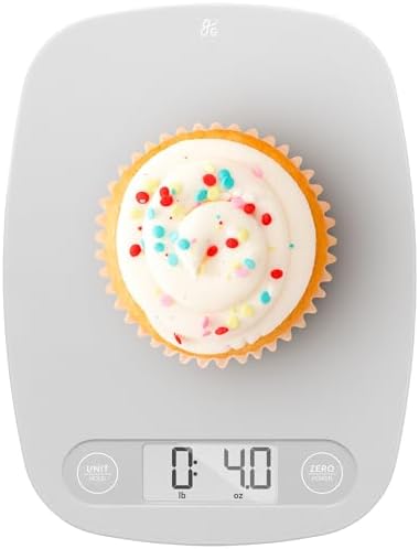 Greater Goods Food Scale, Slim & Compact Build, 1g Precision