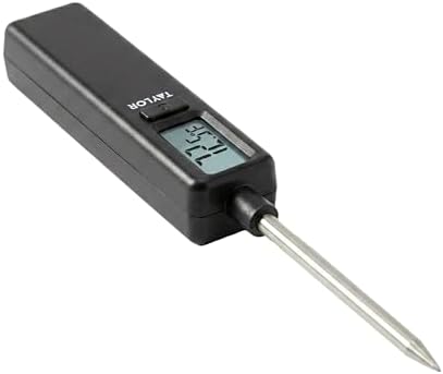 Taylor Mighty Mini Digital Meat Thermometer, Instant Read Food Thermometer