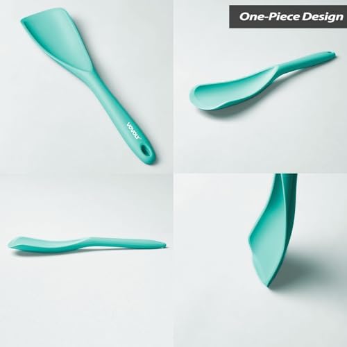 Vovoly Cooking Spoons, Nonstick Silicone Spatula Spoon