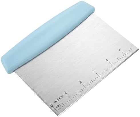Multi-Purpose Bench Scraper – Dough Cutter & Chopper