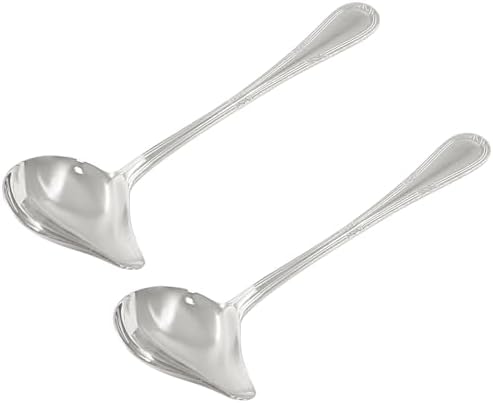 2 Pcs Stainless Steel Sauce Ladle