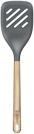 Zyliss Slotted Turner Oak Wood – Durable Kitchen Turner