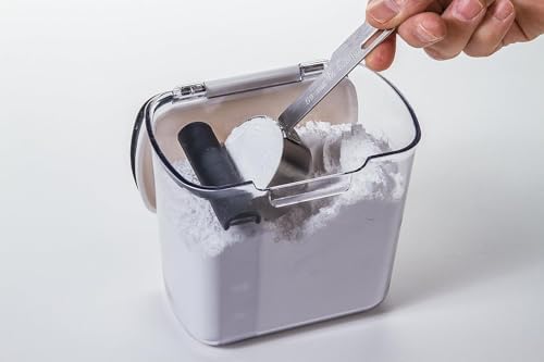 ProKeeper Powdered Sugar Storage Container, Airtight Seal, 1-Quart Capacity