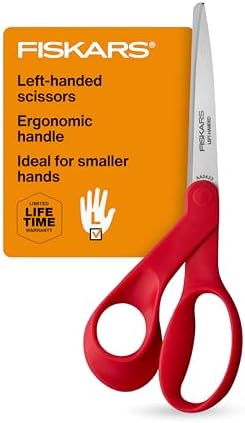Fiskars 7" Petite Left-Handed All-Purpose Scissors