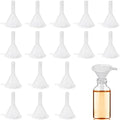 30 Pcs Small Funnel Mini Funnel Clear Plastic Funnels