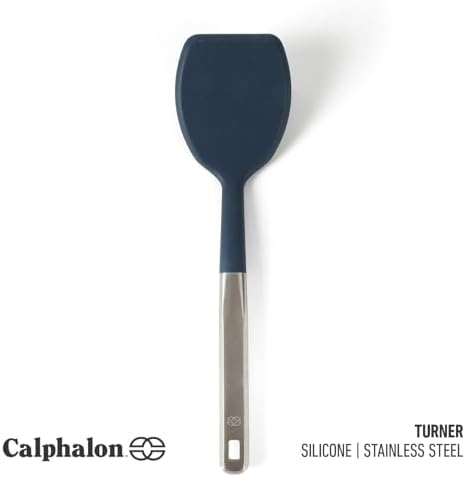 Calphalon Prime Solid Turner, Cooking Spatula, Kitchen Spatula, Stainless Steel