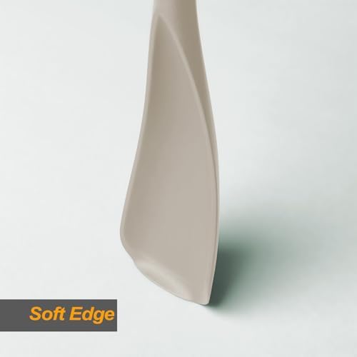 Silicone Cooking Spoon & Rice Scooper Set