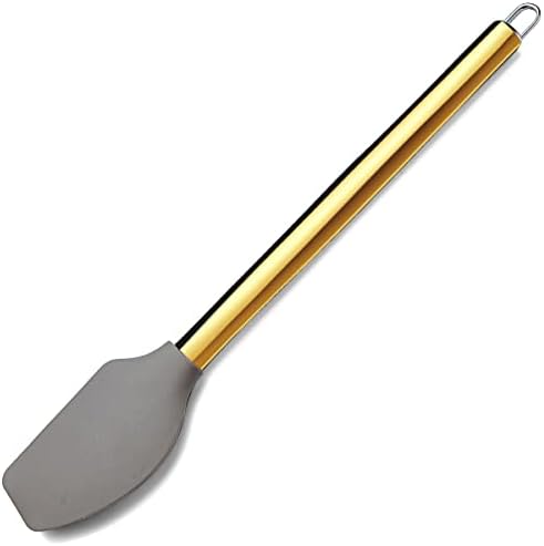 Gold Spatulas, Berglander Non-stick Silicone Flexible Scrapers Baking Mixing