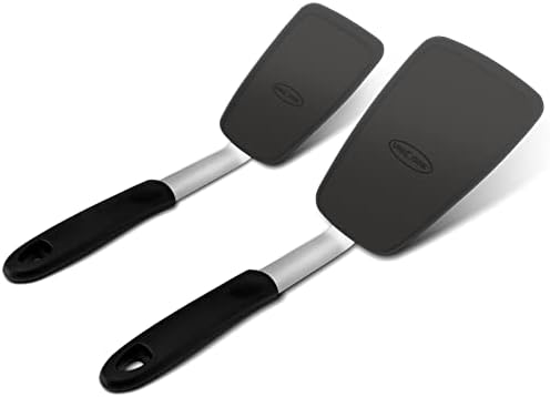 Unicook 2-Piece Silicone Spatula Turner Set