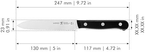 HENCKELS Solution 5-inch Serrated Utility Knife