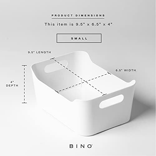 BINO | Plastic Storage Bins, Large