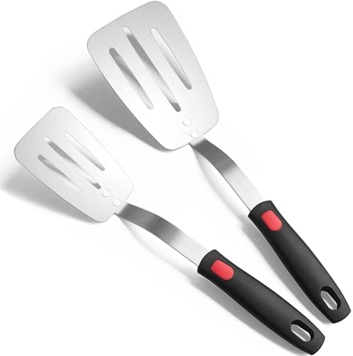 Stainless Steel Flexible Spatula, Thin Metal Turners